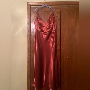 Jenny Yoo bridesmaid dress .. color : English Rose .. size 20..